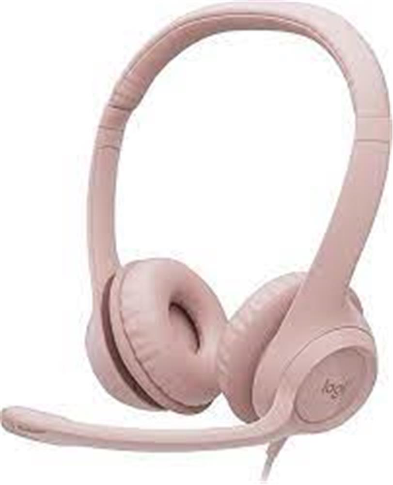 Logitech 981-001281 H390 Pudra Pembe Usb Mikrofonlu Kulaklık - görsel 2