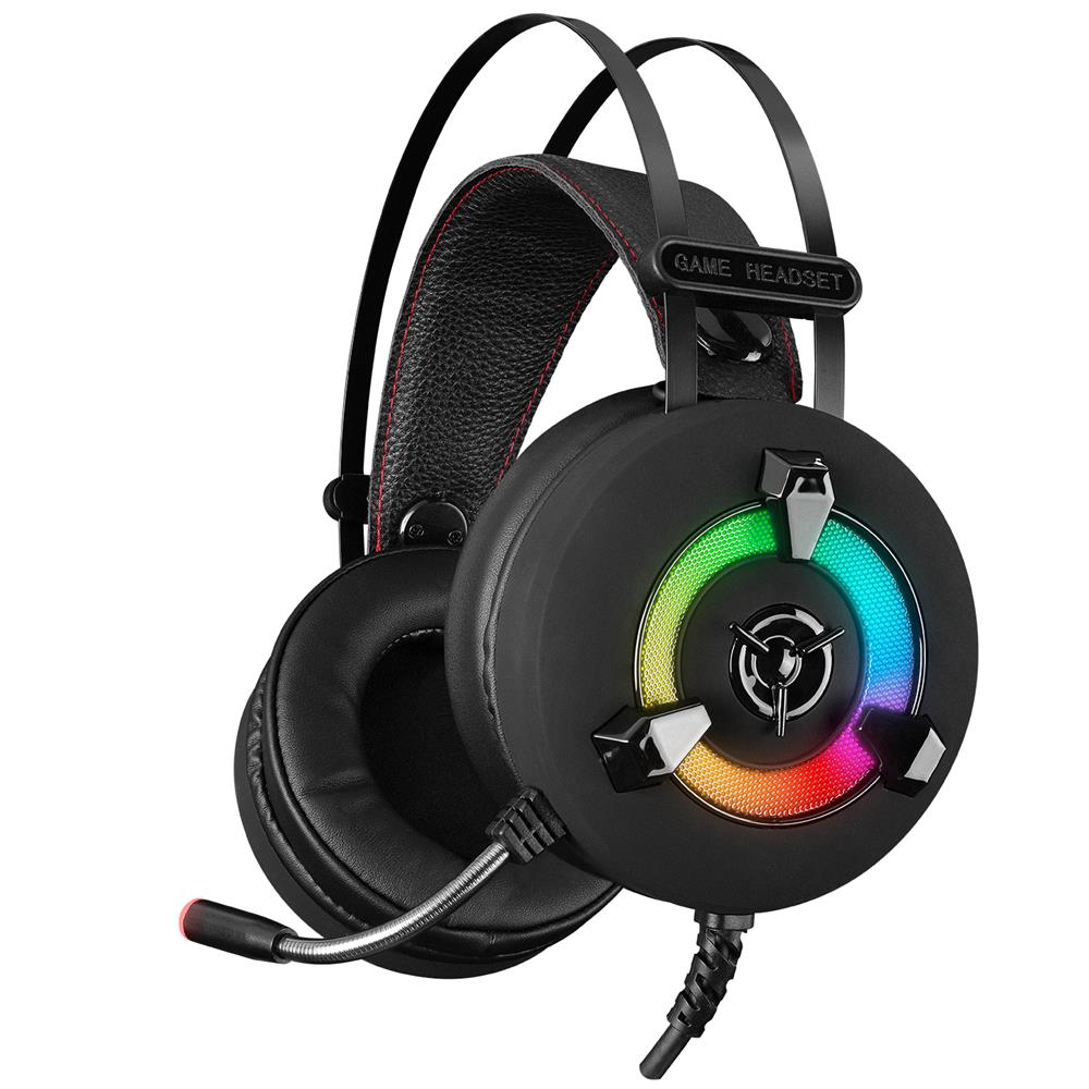 Rampage Miracle-X2 PLUS Siyah RGB Led 7.1 Surround Sound System Gaming Mikrofonlu Oyuncu Kulaklığı - görsel 2