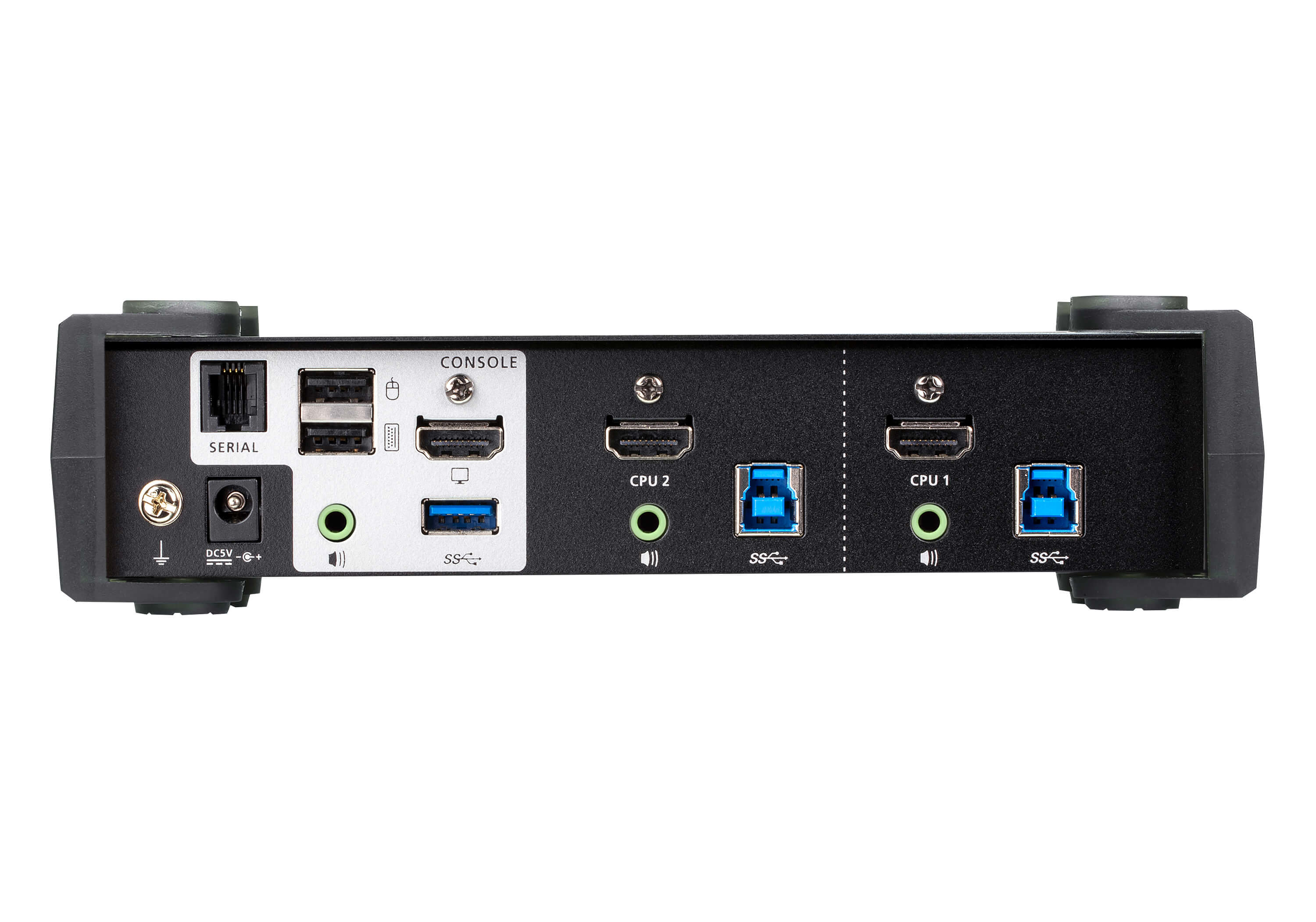 Aten CS1822 2-Port USB 3.0 4K HDMI KVMP Switch with Audio Mixer Mode - görsel 3