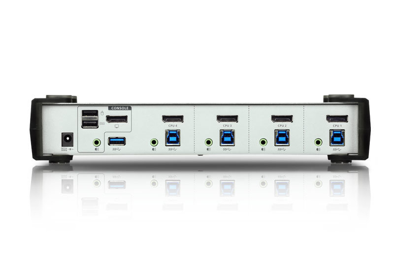 Aten CS1914 4-Port USB 3.0 DisplayPort KVMP Periferi Switch - görsel 4