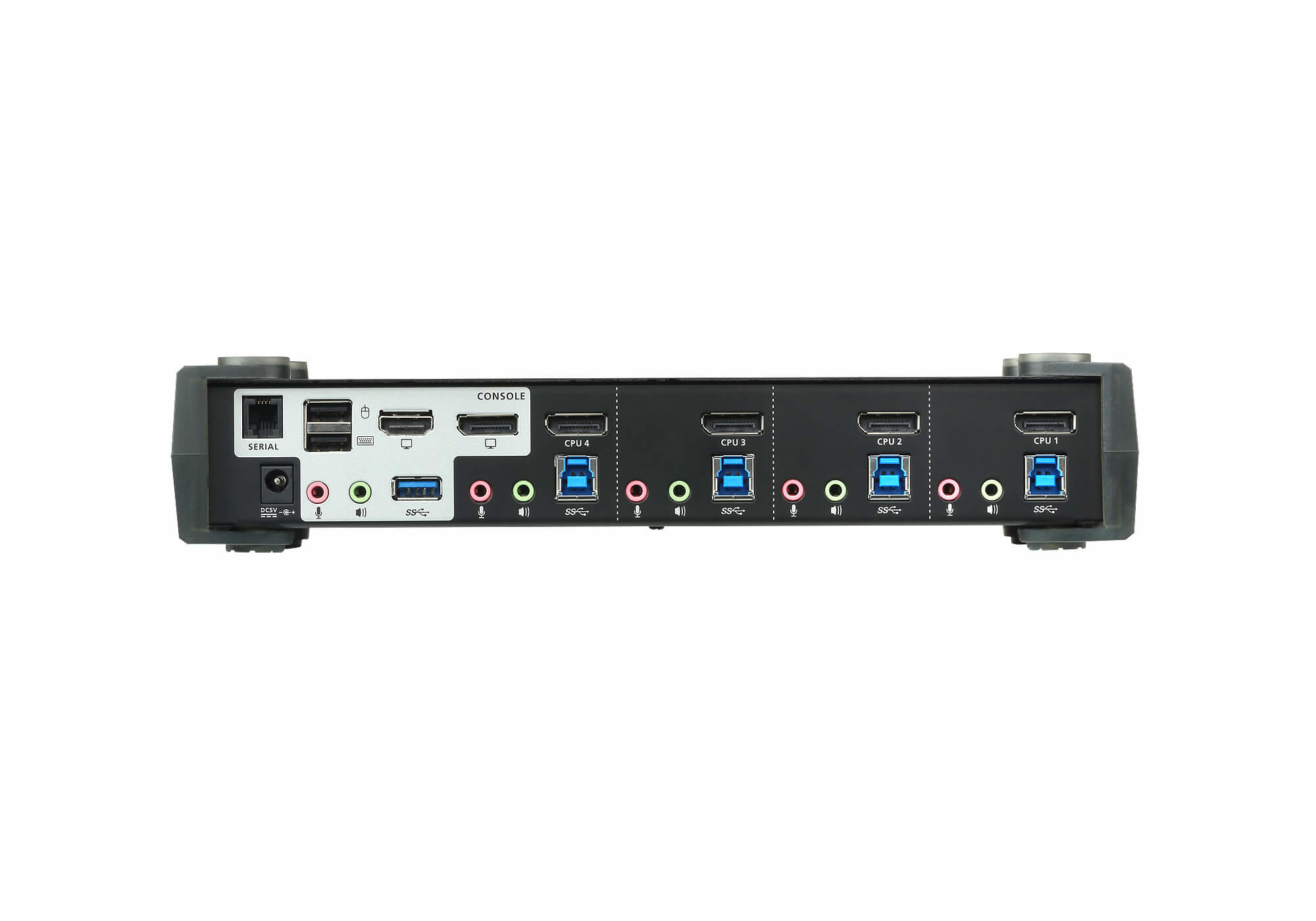 Aten CS1924M 4-Port USB 3.0 4K DisplayPort MST KVMP Periferi Switch - görsel 3