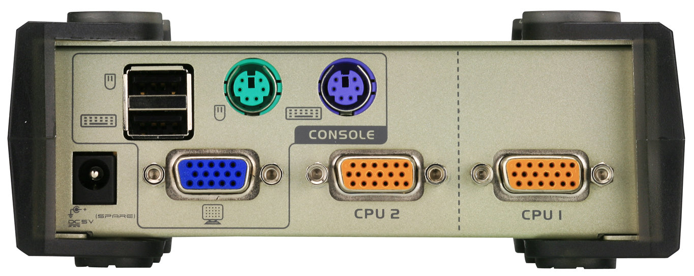 Aten CS82U 2 Port PS/2-USB KVM Switch - görsel 3