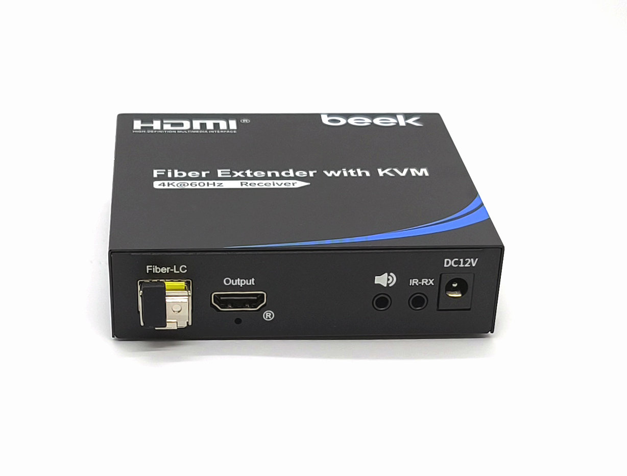 BEEK BS-EXT-4K2U-SM20 4K @60Hz HDMI KVM Fiber Sinyal Uzatma Cihazı - görsel 10