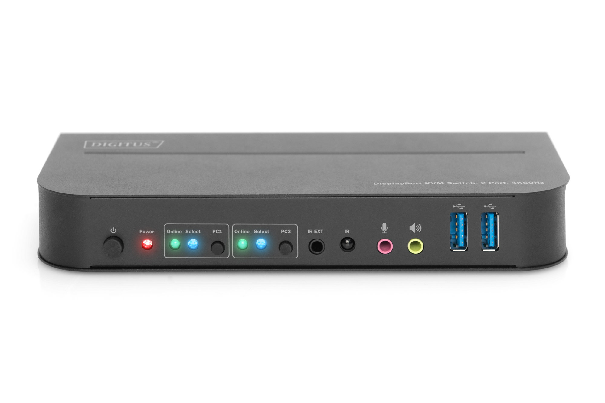 Digitus DS-12850 2 Port USB 3.0 DisplayPort KVM Switch - görsel 3
