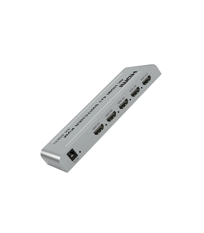 Novacom NVC-HDSW4 Hdmi+usb 1/4 KVM 4K Switcher - görsel 2