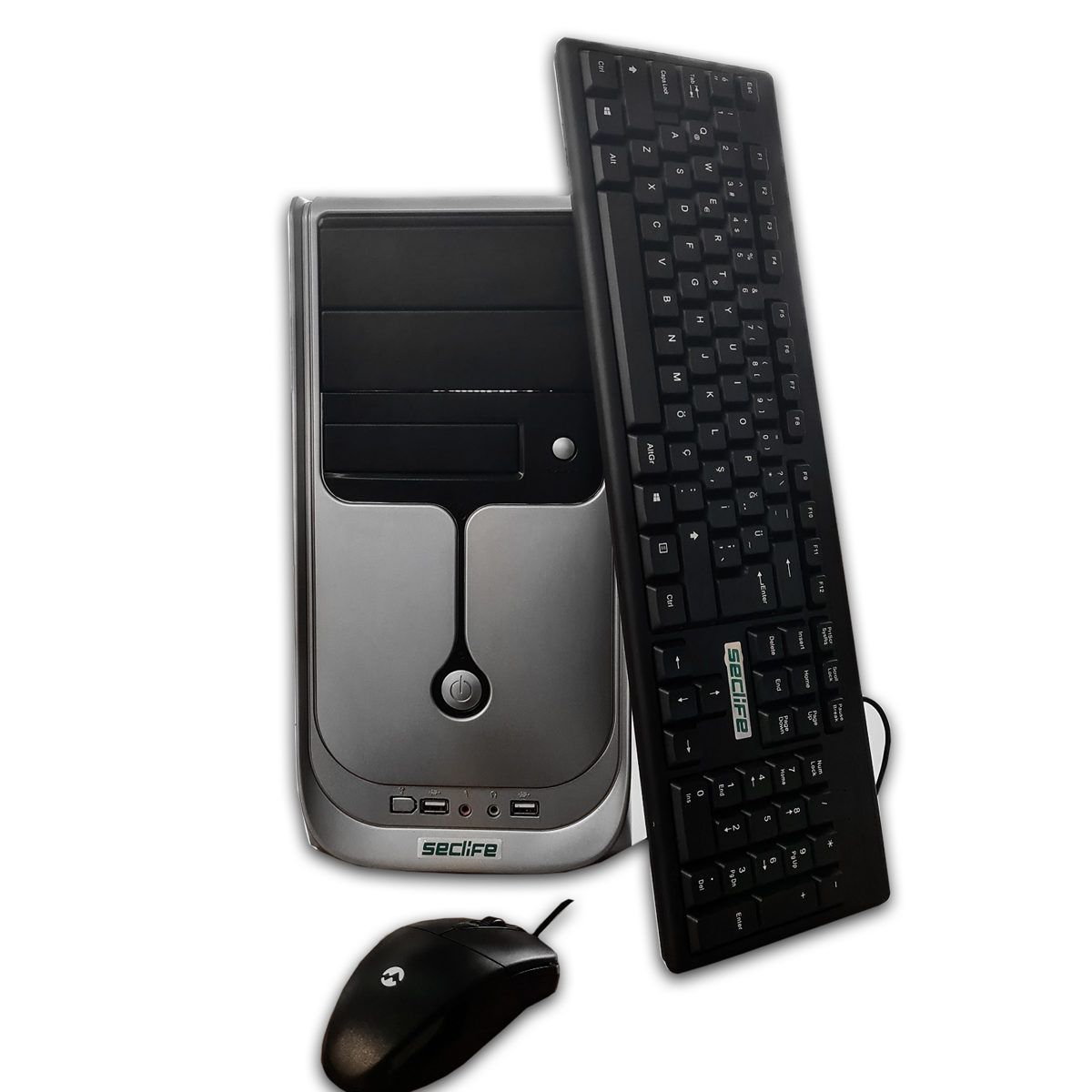 Seclife SC-2130+ İ3-2100 8GB 240GB SSD Dos Masaüstü Pc - görsel 2