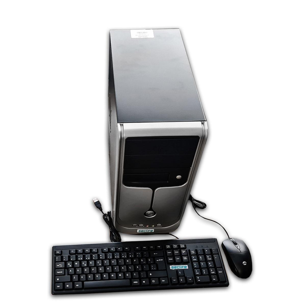Seclife SC-2130+ İ3-2100 8GB 240GB SSD Dos Masaüstü Pc - görsel 3