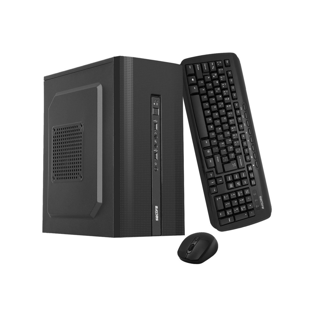 Seclife SC-7512 i5-7500 16GB 500GB Nvme SSD 300W Dos