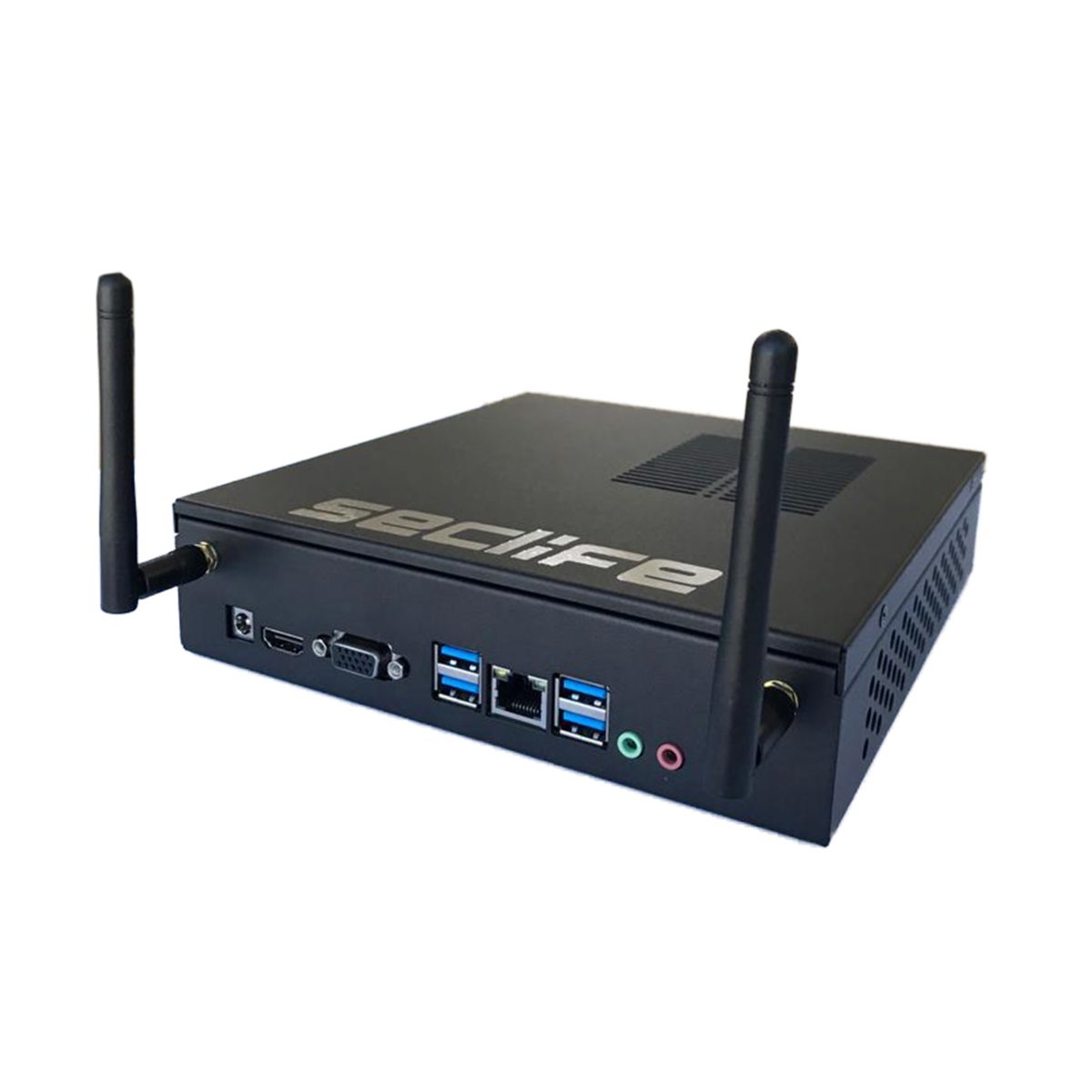 Seclife MP-525 I5-10400T 16GB 256GB SSD Dos Siyah Mini Pc - görsel 5