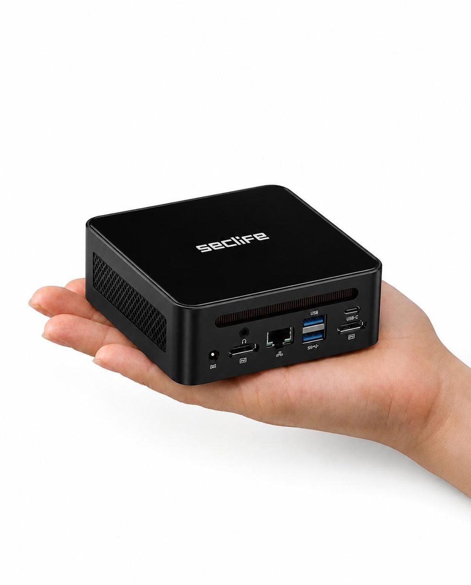 Seclife MP-Z060 Intel i5-12450H 32GB 1TB SSD Siyah Mini Pc