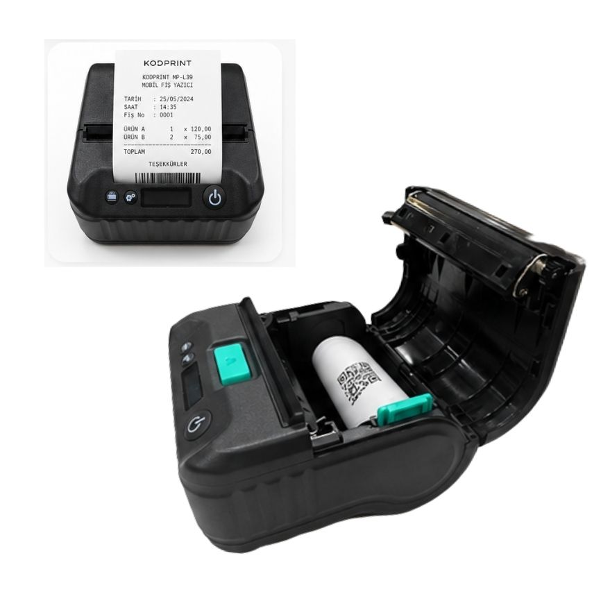 Kodprint MP-L39 Mobil Fiş Yazıcı Usb,Blth - görsel 2