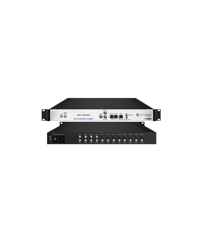 NVC-1616Q Headend Modulator-IP Gateway (16XDVBS/S2 To 16XDVB-C) - görsel 2
