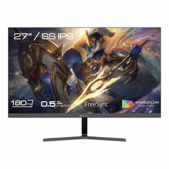 GameBooster GB-2721FF 27" 180Hz 1ms HDMI/DP/TypeC FSync GSync FHD SS IPS Gaming