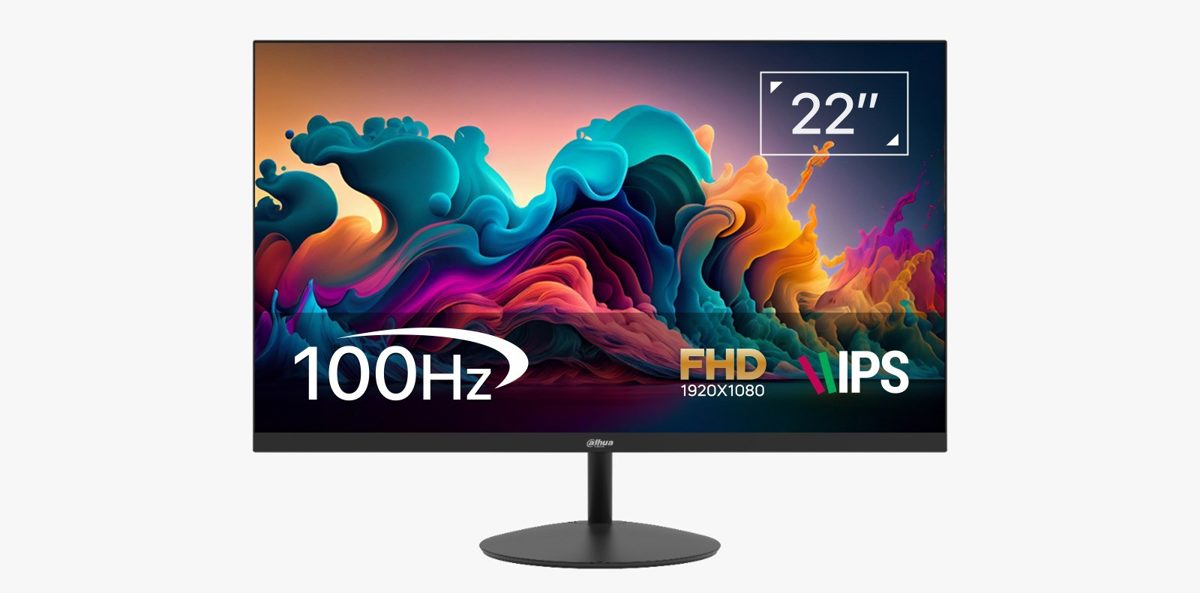 Dahua 22" LM22-A201Y 1920x1080 5MS 100Hz IPS HDMI/VGA +VESA Monitör