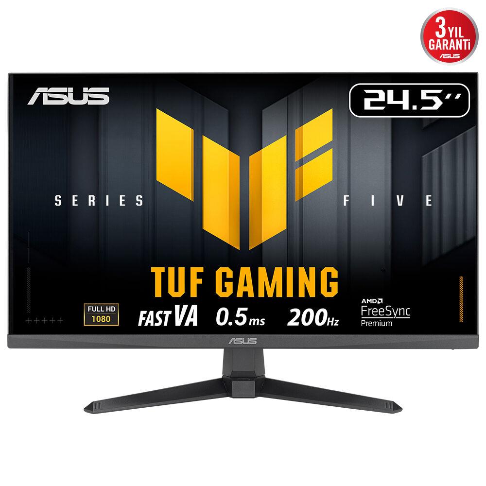 Asus 24.5" Tuf Gaming VG257Q5A 200Hz 0.5ms Full Hd Freesync Fast IPS Gaming Monitör - görsel 2