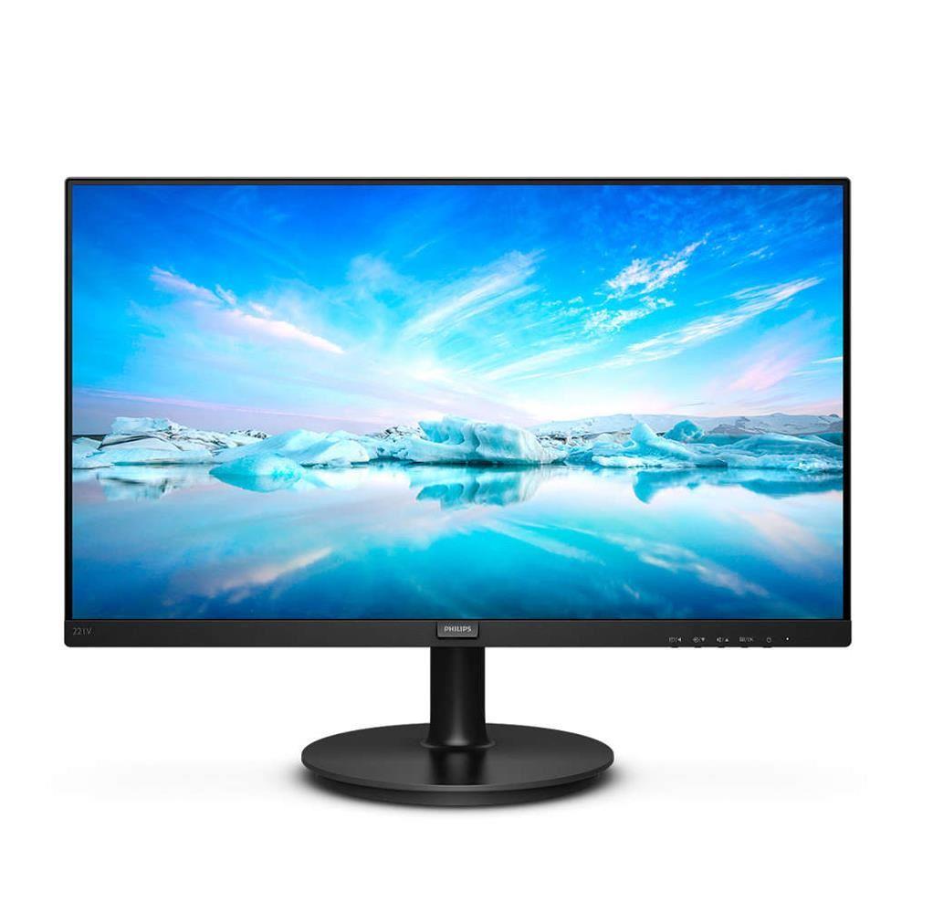 Philips 21.5" 221V8A/00 4ms 75Hz FreeSync HDMI VGA VA Monitör - görsel 2