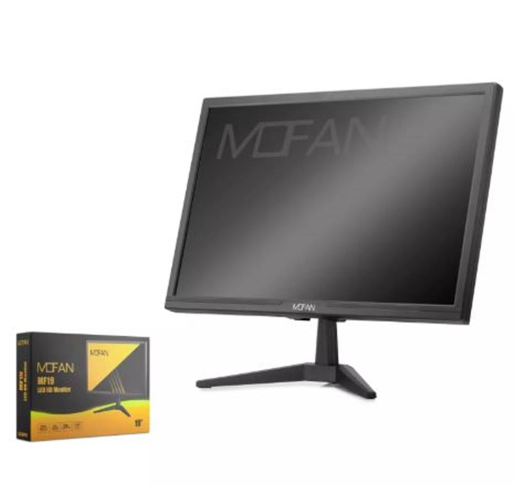 Mofan Mf27 27" Led Full Hd Monitör Hoparlör Hdmi + Vga 75Hz 1920x1080 Siyah Ips Ekran - görsel 2