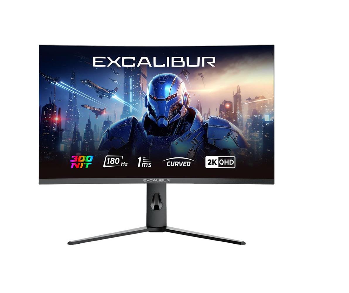 Casper 31.5" Excalibur M.E315QVC-C 2K QHD 180HZ 1MS PİVOT Curved 2xHdmi 2xDp Oyuncu Monitörü - görsel 2