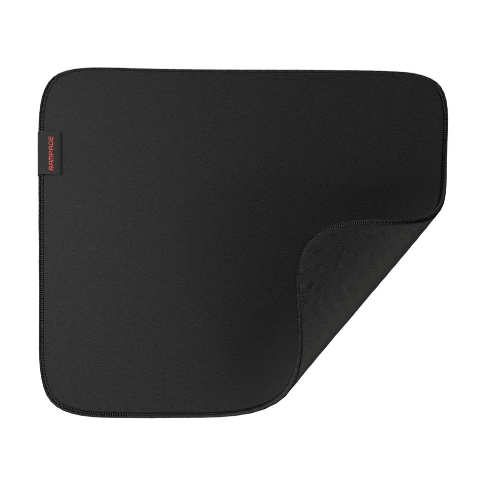 Rampage Pulsar Pro M 350x290x4mm Dikişli Neutral Kumaş Siyah Gaming Mouse Pad - görsel 2