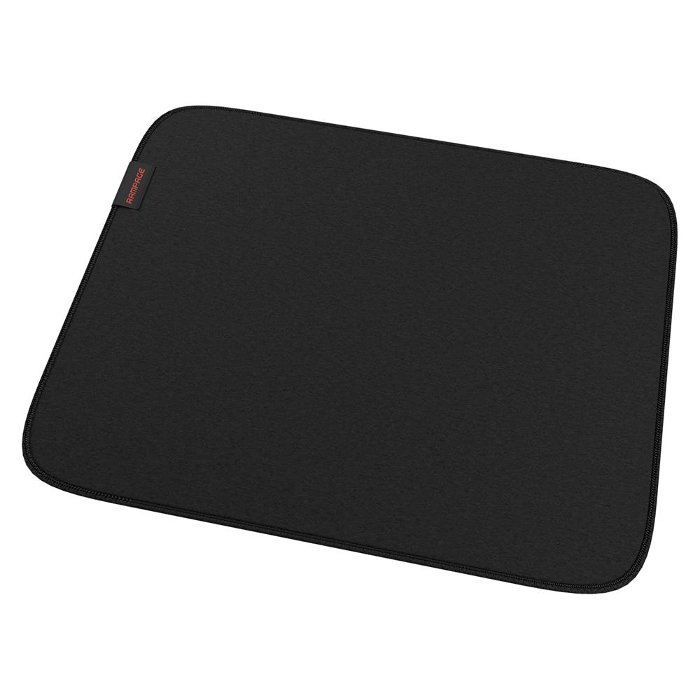 Rampage Pulsar Pro M 350x290x4mm Dikişli Neutral Kumaş Siyah Gaming Mouse Pad