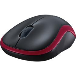 Logitech M185 (910-002237) Kırmızı Kablosuz Mouse - görsel 4