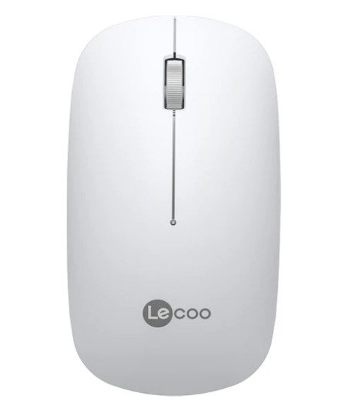 Lenovo Lecoo WS214 Nano Alıcılı Kablosuz 12000dpi Beyaz 3 tuş Mouse
