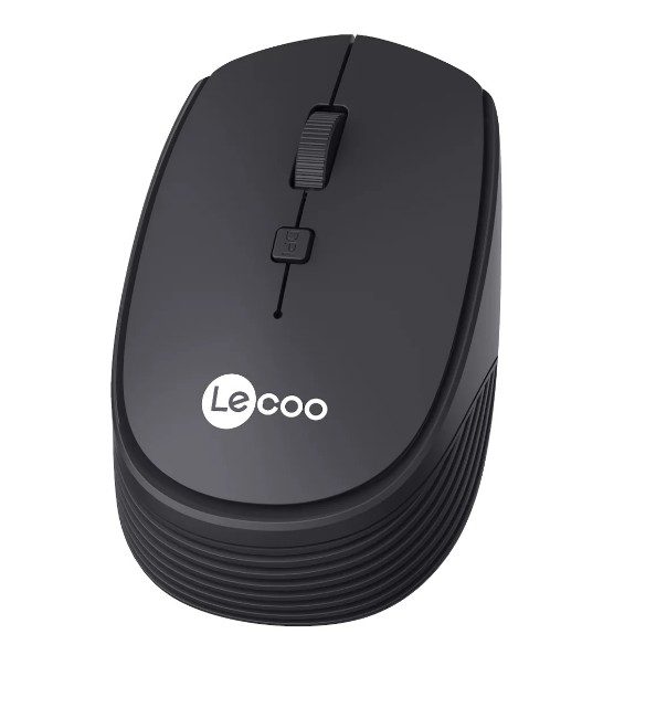 Lenovo Lecoo WS202 Nano Alıcılı Kablosuz 1600dpi Siyah 4 Tuş Mouse - görsel 3