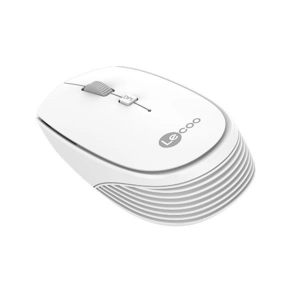 Lenovo Lecoo WS202 Nano Alıcılı Kablosuz 1600dpi Beyaz 4 Tuş Mouse - görsel 2