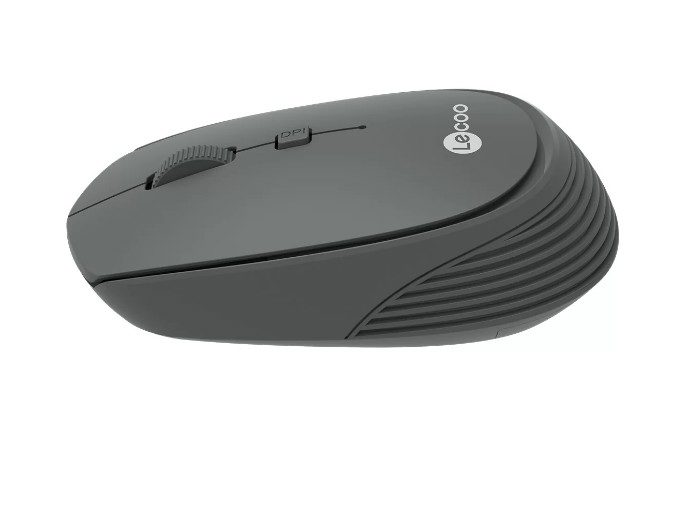 Lenovo Lecoo WS202 Nano Alıcılı Kablosuz 1600dpi Gri 4 Tuş Mouse - görsel 3