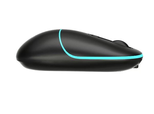 Lenovo Lecoo WS210 WiFi+ Bluetooth Kablosuz 2.4Ghz Siyah 6Tuşlu Şarjlı Mouse - görsel 3