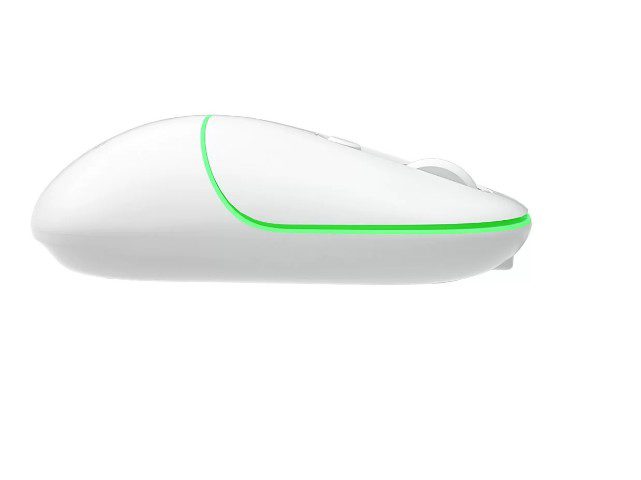 Lenovo Lecoo WS210 WiFi+ Bluetooth Kablosuz 2.4Ghz Beyaz 6Tuşlu Şarjlı Mouse - görsel 3