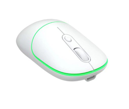 Lenovo Lecoo WS210 WiFi+ Bluetooth Kablosuz 2.4Ghz Beyaz 6Tuşlu Şarjlı Mouse - görsel 5