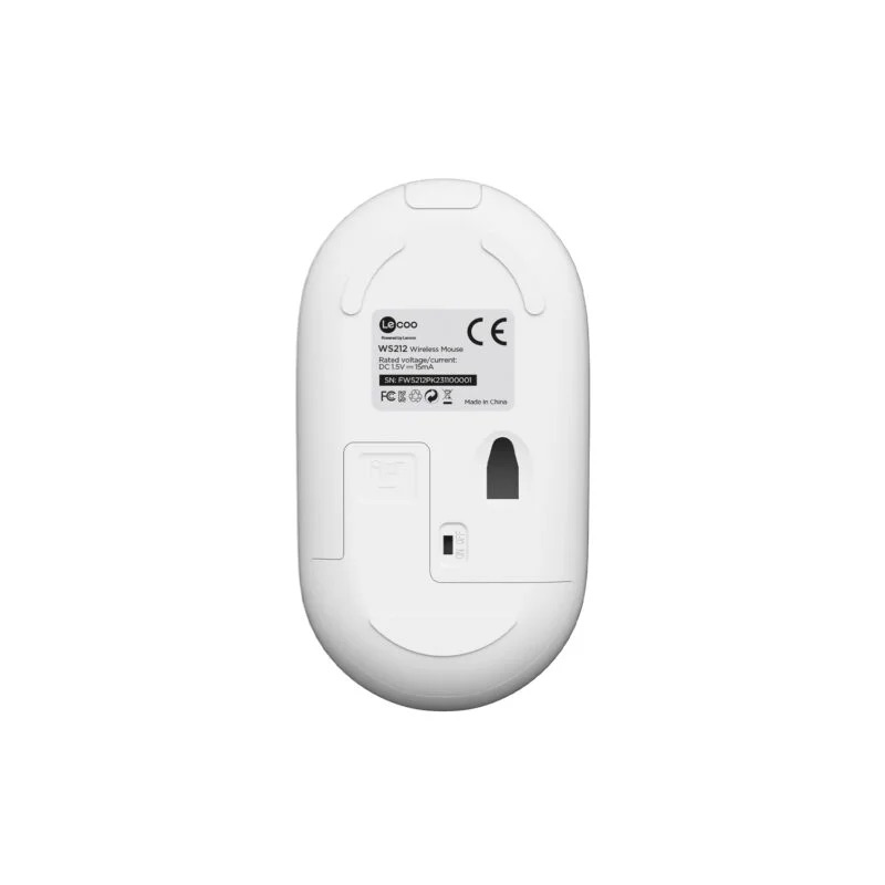 Lenovo Lecoo WS212 USB Kablosuz Beyaz&Pembe 4 Tuş Mouse - görsel 3