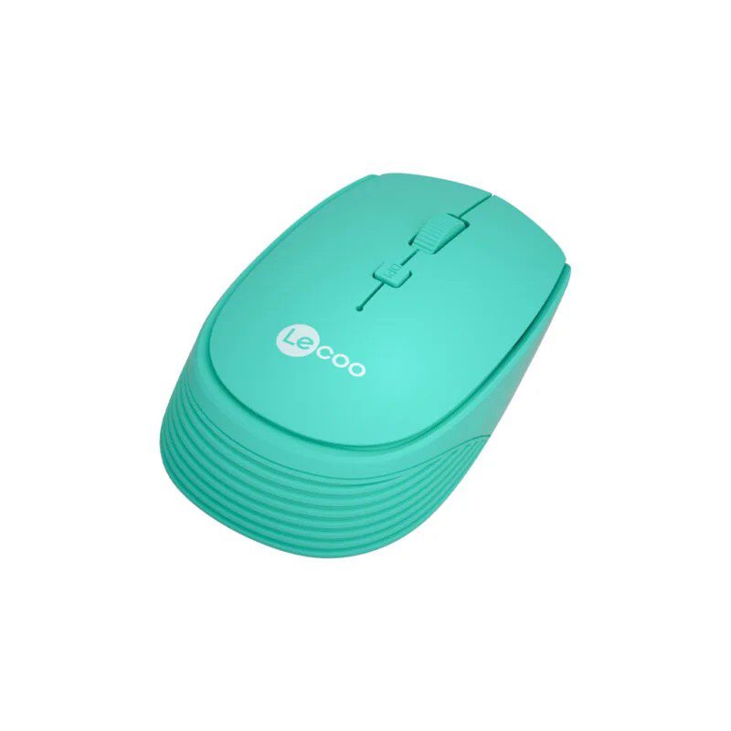 Lenovo Lecoo WS202 Kablosuz 1600DPI 4 Tuşlu Optik Mouse Turkuaz - görsel 3