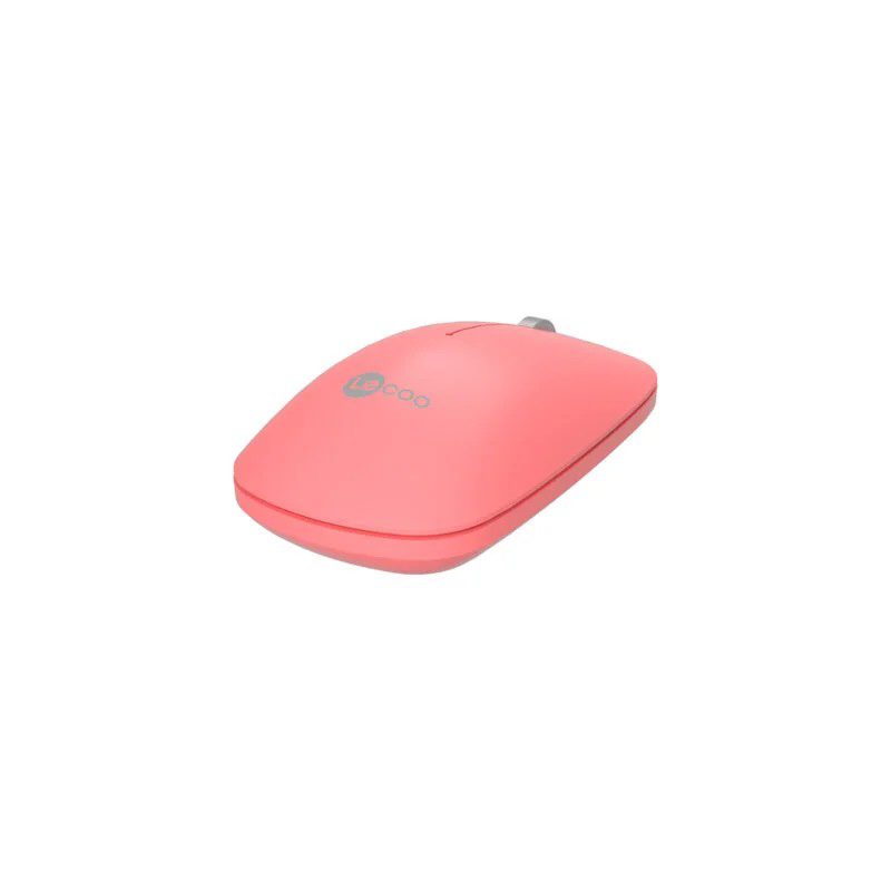 Lenovo Lecoo WS214 Kablosuz 1200DPI 3 Tuşlu Optik Mouse Pembe - görsel 3