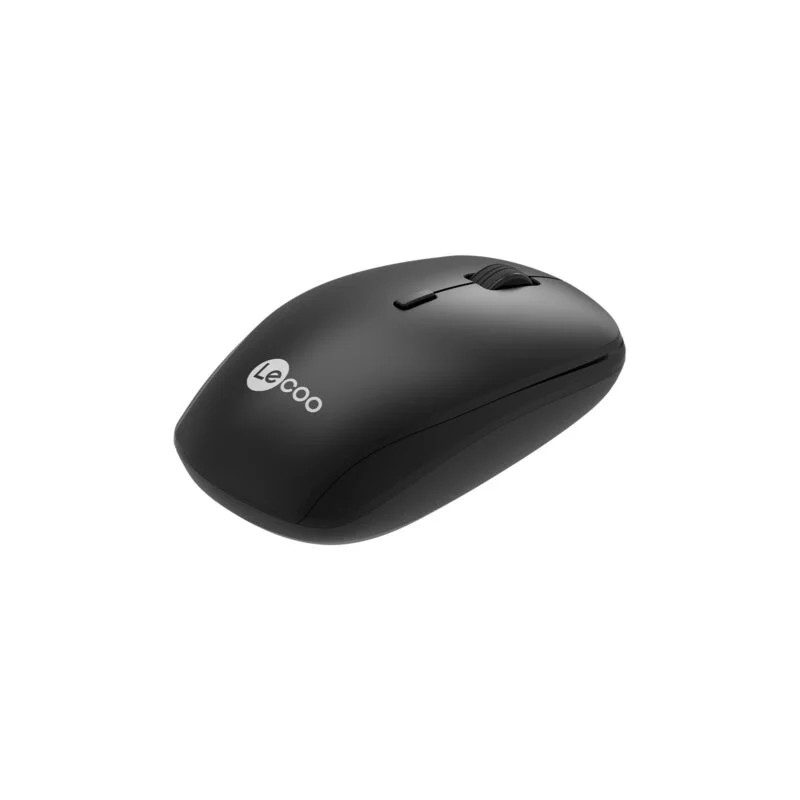 Lenovo Lecoo WS203 Kablosuz 2400DPI 4 Tuşlu Optik Mouse Siyah - görsel 3