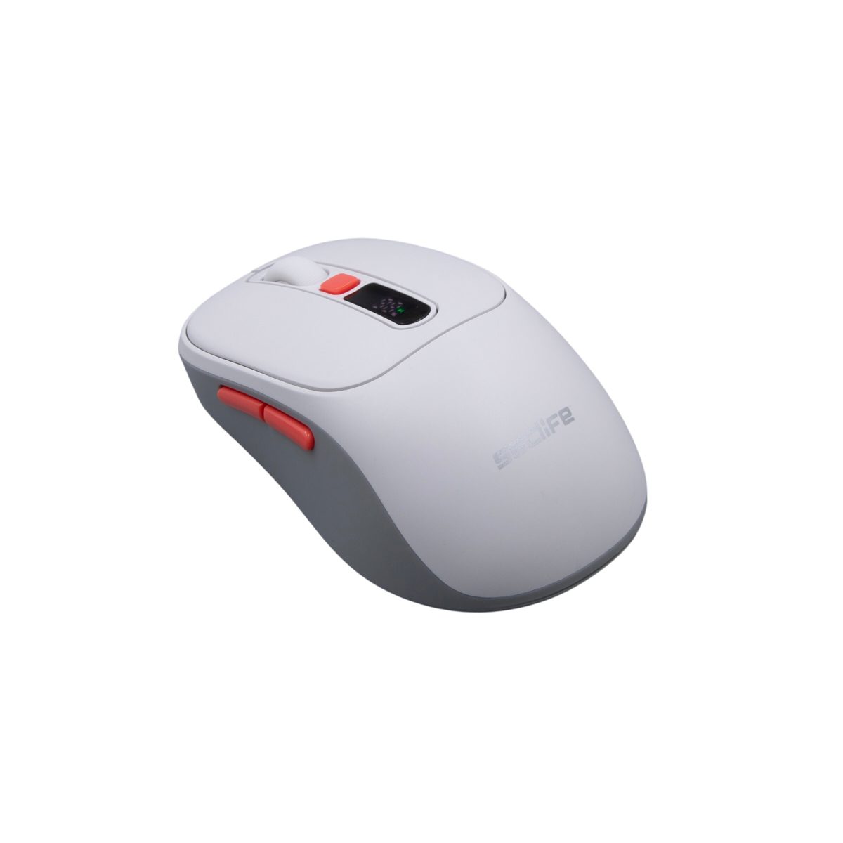 Seclife SC-300 Şarjlı Kablosuz Sessiz Mouse Beyaz - görsel 2