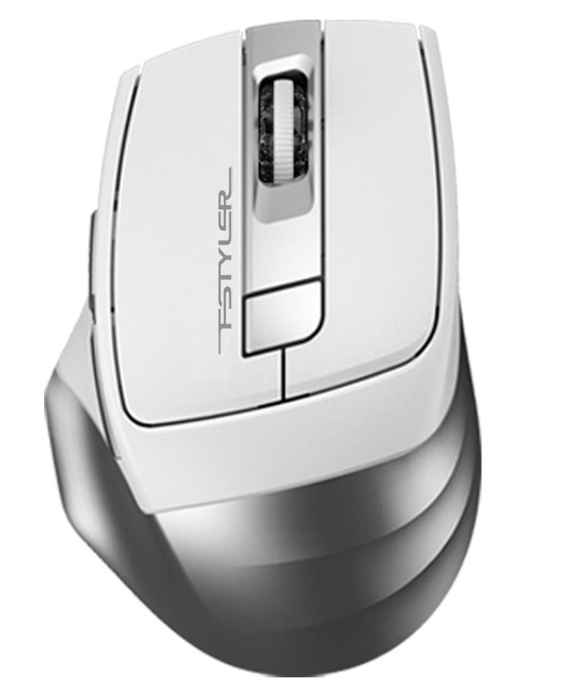 A4 Tech Fb35 Beyaz Bluetooth+2.4G Nano Kablosuz Optik 2000 Dpi Mouse - görsel 2