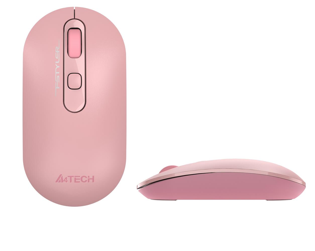 A4 Tech Fg20 Pembe Nano Kablosuz Optik 2000 Dpi Mouse - görsel 2