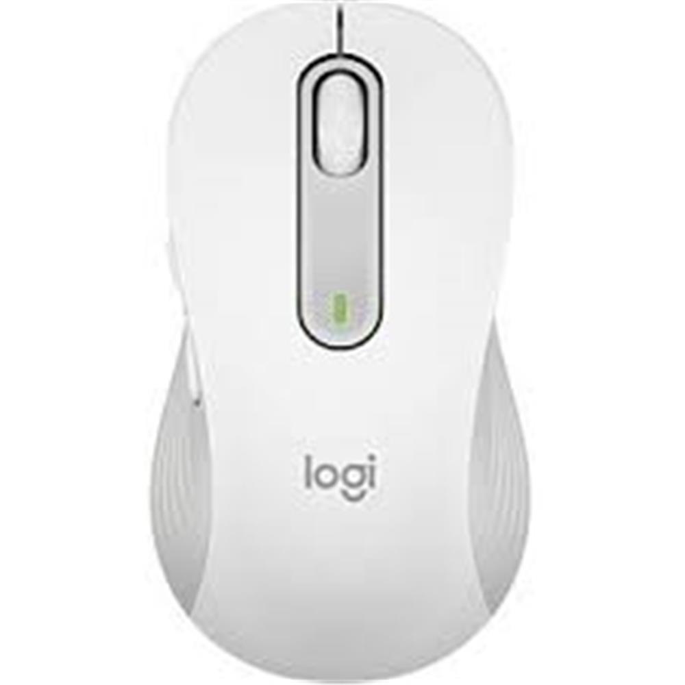 Logitech 910-006238 M650 L Signature Kablosuz Beyaz El Tam Boyutlu Mouse - görsel 2
