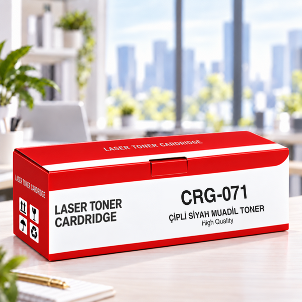 Canon CRG-071 Çipli Muadil Toner 1.2K