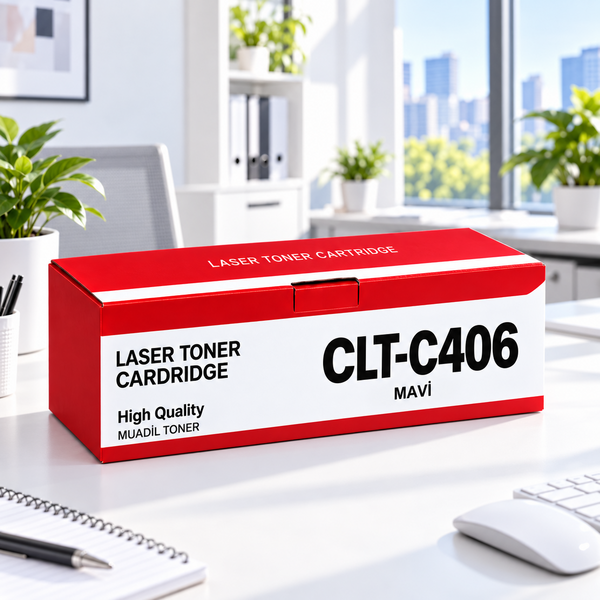 Yugubi Samsung Clt-C406 Mavi Muadil Toner 1K