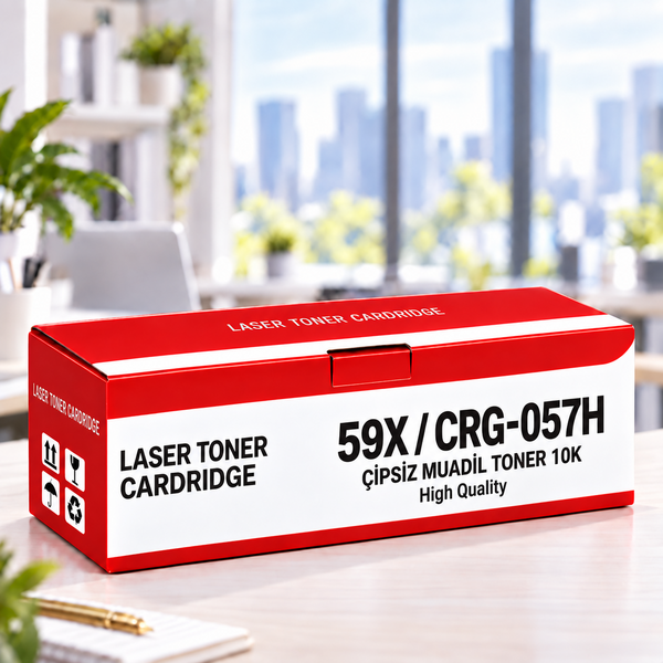 Yugubi Hp 59X / Canon Crg-057H Çipsiz Muadil Toner 10K - Kolisi 14 Ad