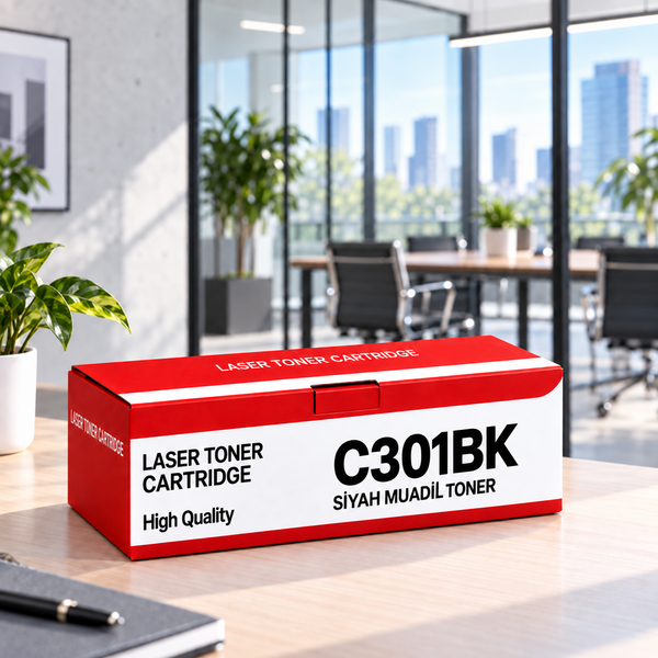 Yugubi Oki C301 Siyah Muadil Toner 2.2K