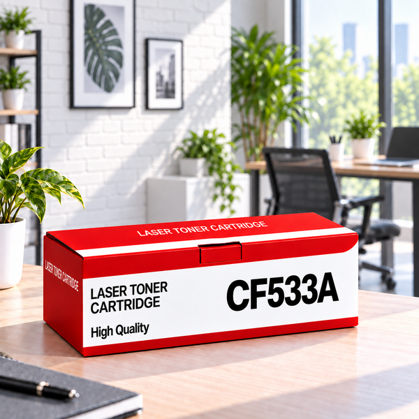Yugubi Hp Cf533A Kırmızı Muadil Toner 0.9K - Kolisi 20 Ad