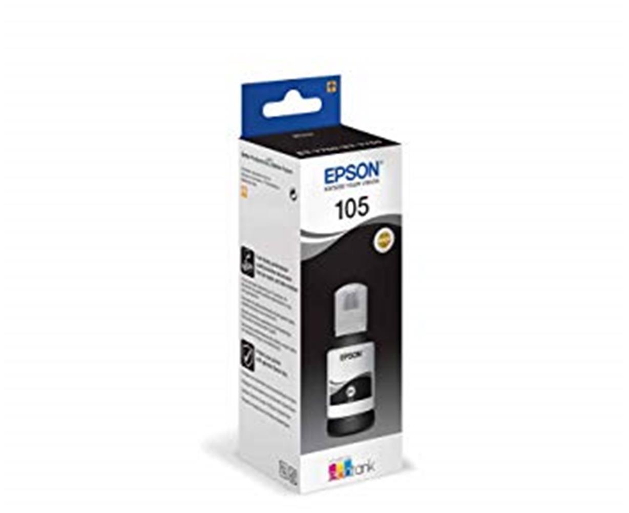 Epson 105 Black Siyah Şişe Mürekkep T00Q140 L7160/7180