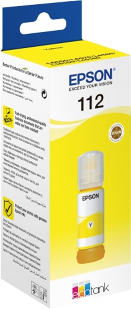 Epson 112 Yellow Sarı Şişe Mürekkep C13T06C44A