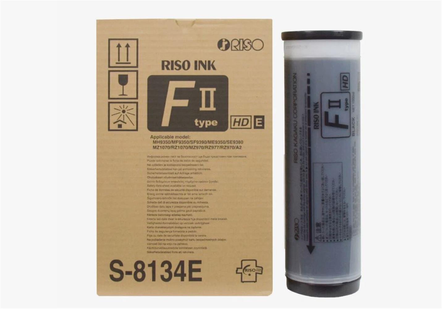Riso S-8134/ 6870 /7124 RZ 970/6870 SF-9390 Orjinal Mürekkep E type HD Z type - görsel 2