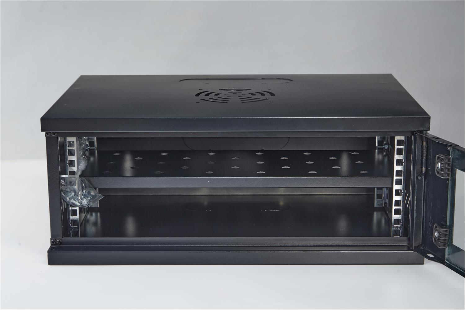 Racksan SE-6404S 4U Duvar Tipi Kabinet (240*530*400) Raf+Fan