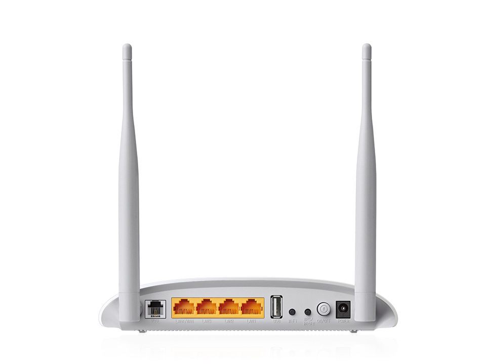 TP-Link TD-W9970 300Mbps Wi-Fi VDSL/ADSL Modem Router - görsel 4